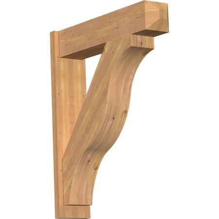 Funston Craftsman Smooth Outlooker, Western Red Cedar, 7 1/2W X 32D X 38H